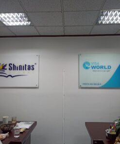 biển kính 5mm dán decal