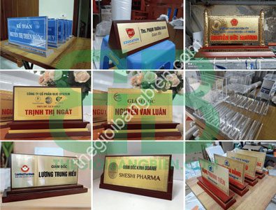 BIỂN CHỨC DANH ĐỂ BÀN