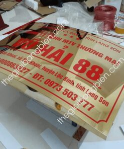 biển công ty ăn mòn