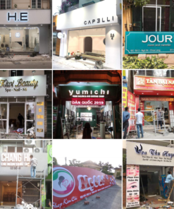 biển alu chữ nổi