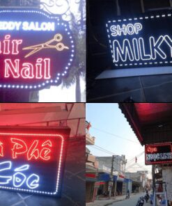 biển vẫy đèn led