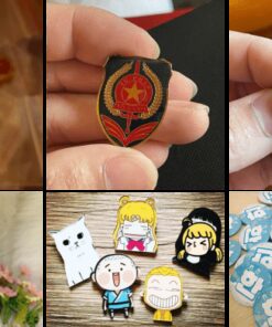 logo huy hiệu cài áo