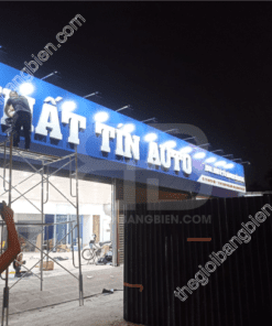 biển alu chữ nổi alu