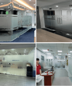 dán decal mờ cửa kính văn phòng