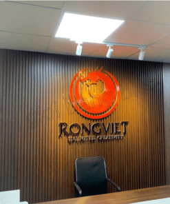 biển lễ tân - backdrop