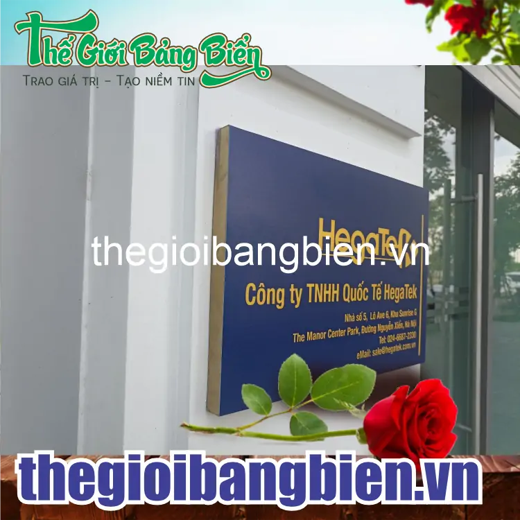 lam bien cong ty inox sang trong