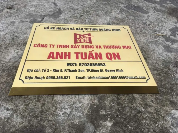 thi cong bien inox cong ty